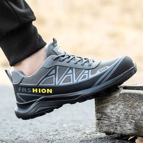 Safety Shoes Man For Work Safety Boots Indestructible Constr