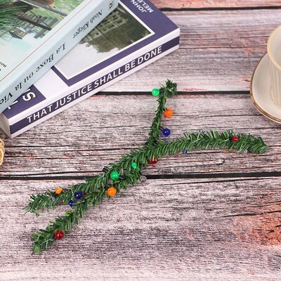 Hot Sale 1:12 Dollhouse Christmas Lights Stripes Miniature D