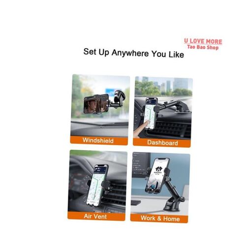 Sucker Car Phone Holder Mount Stand GPS Telefon Mobile Cell