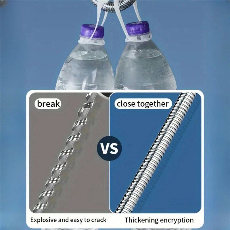 Bath Shower Hose Stainless Steel Flexible Pipe Shower Head P图片