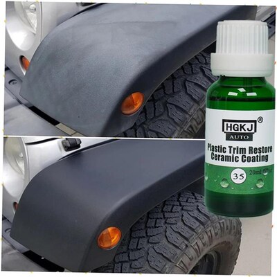 HGKJ 24 Plastic Exterior Recovery Restorer Trim Long-lasting