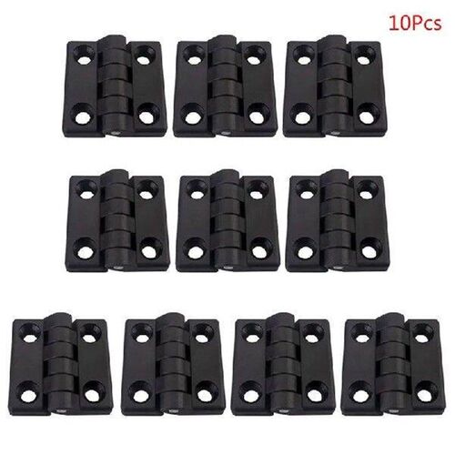 10PCS Nylon Plastic Butt Hinge Drawer Jewellery Case Hinges