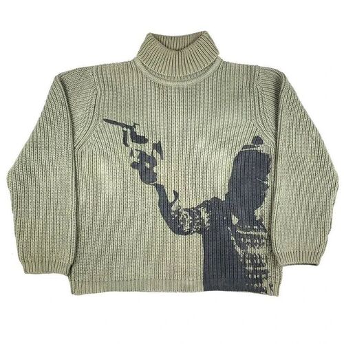 Mens Vintage Knit Sweaters Fall/Winter Pullover Sweater Tur