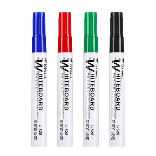 4/10 Pcs Set Erasable Magnetic Whiteboard Marker Pen Blackbo