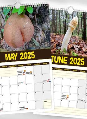 Worlds Greatest Mushrooms - 2025 Wall Calendar 2025 Desktop