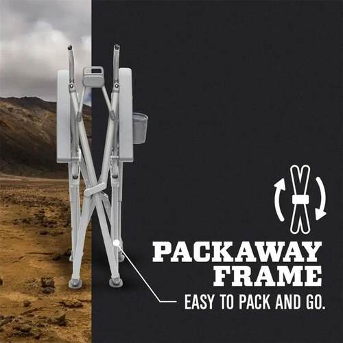 Charcoal Foldable Chair Trailhead Collapsible Camp Chair Cha