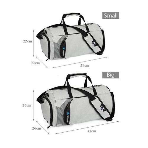 Men Gym Bags For Fitness Training Outdoor Travel Sport Bag M
