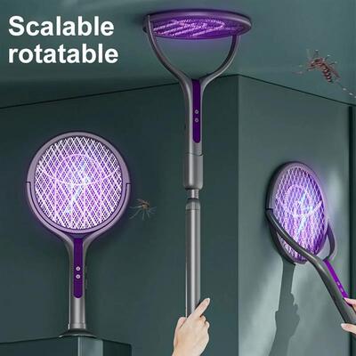 2800V Electric Mosquito Racket Mosquito Killer Lamp Recharge