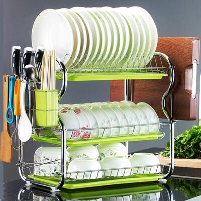 bowl carrying plate shelf rack to put chopsticks to