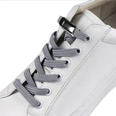 New Magnetic Shoelaces Elastic No Tie Shoe laces Flat Lockin