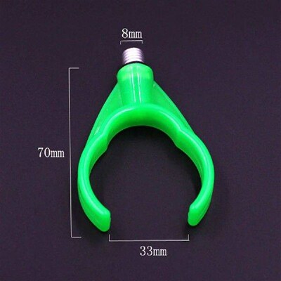 Carp Fishing Rod Rest Gripper Holder Fish Pole Bracket Head