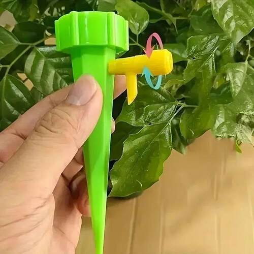 10PCS Flower Adjustable Automatic Drip Irrigation Plant Wate
