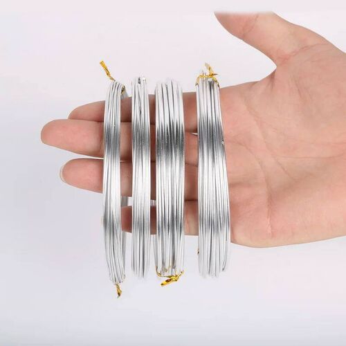 Silver Color 1mm/1.5mm/2.mm/2.5mm Anadized Aluminum Wire sof