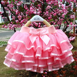 Baby Girl Mini Tutu Skirts Summer Princess Rainbow Pettiskir