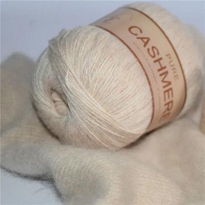 Pure Mongolian Cashmere Yarn Crochet Hand-knitted Cashmere K
