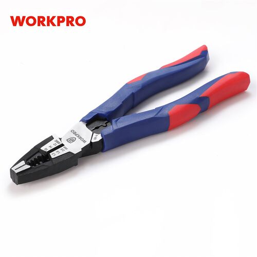 WORKPRO Universal Wire Cutter Diagonal Pliers Crimping Plier