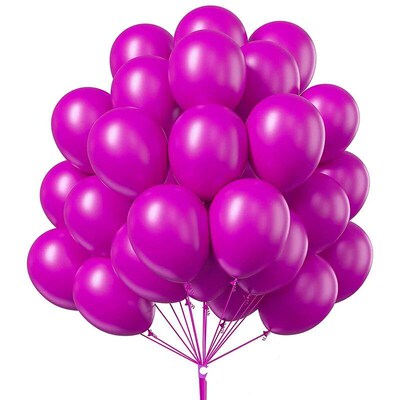 10/20/30pc 10/12inch Pearl Latex Balloon White Pink Blue Hel
