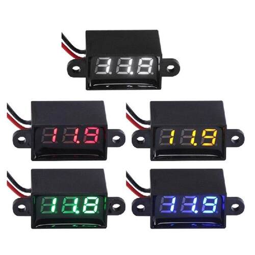 Digital Voltmeter DC Waterproof Dustproof & Drop Resista