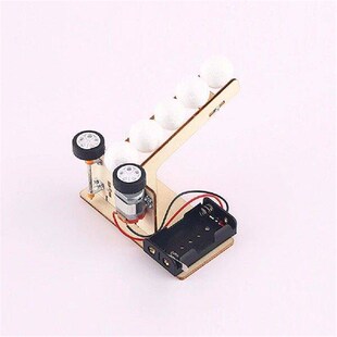 DIY Electric Ball Pitching Materials Wooden School Projects
