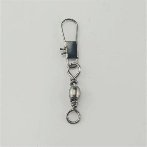 30pcs/lot Fishing Swivels Interlock Snap Lure Tackles Winter