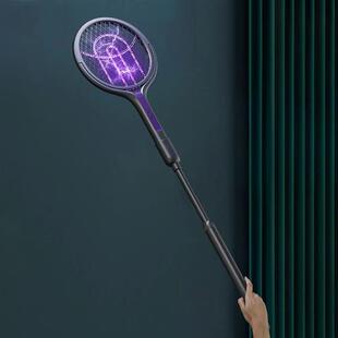 Rotating Head Electric Fly Swatter Rechargeable Fly Zapper 2