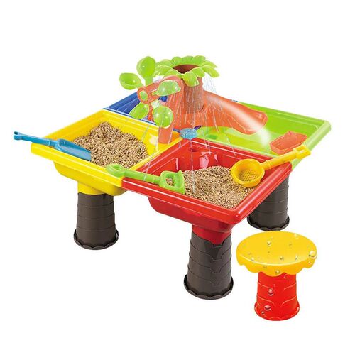 eehive Kids Wooden Kids Table Water Garden Summer Sand Outdo