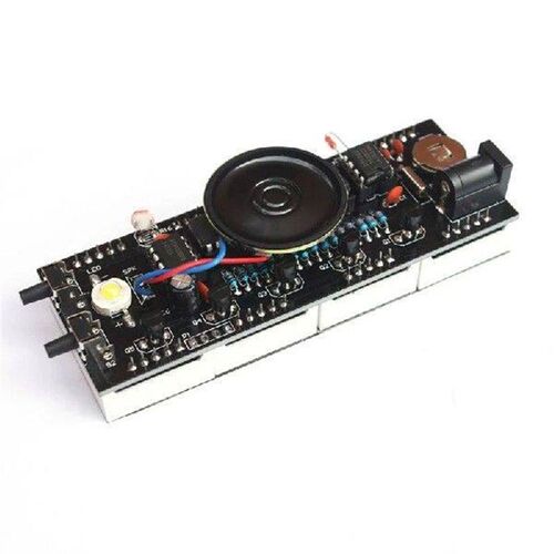 Compact Digital 4-Digit Led Talking C Diy Kit Light