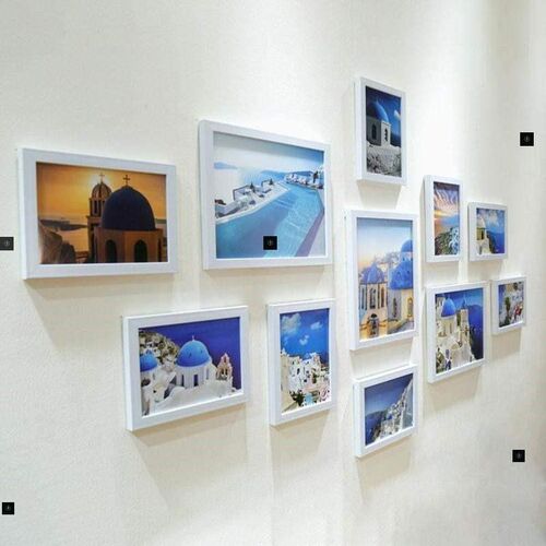 11pcs/Lot Wooden Multi Photo Frame Picture Frames Wall Hang