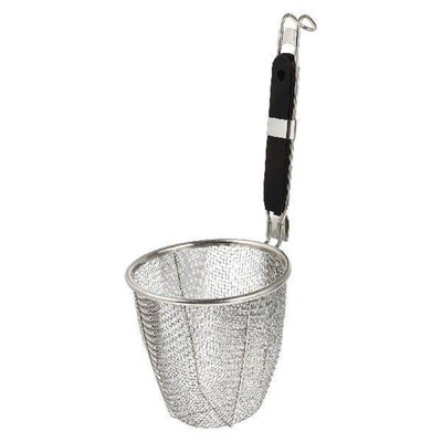 Steel Wire Spaghetti Pasta Black Spoons Wooden Fettuccine