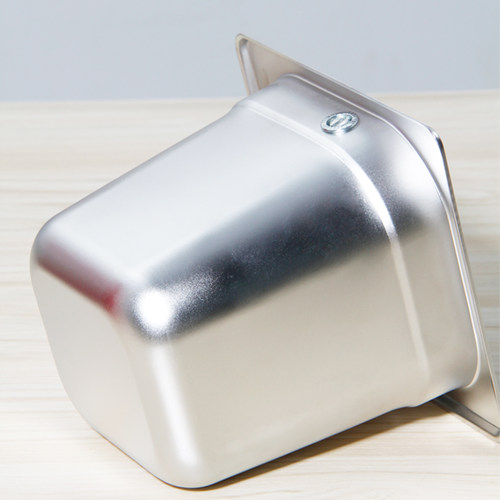 不锈钢粉渣桶咖啡渣盒敲渣槽废渣盒意式咖啡粉机器具