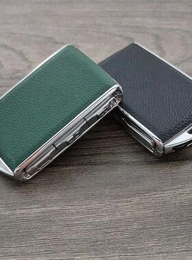 Fashion Leather Alloy Car Key Case Fashion Key Modification
