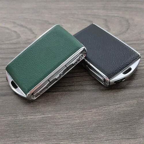 Fashion Leather Alloy Car Key Case Fashion Key Modification