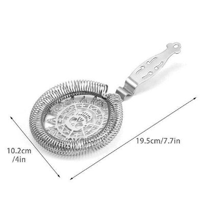 Wine Ice Filter Barware Cocktail Strainer Durable Easy