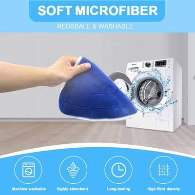 1pc Replacement Steam Cleaner Mop Heads for Vileda O-Cedar Q