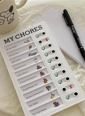 Bview Art 10 Blank Sheets of Paper to do List Board Memo Lis
