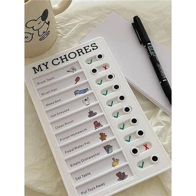 Bview Art 10 Blank Sheets of Paper to do List Board Memo Lis