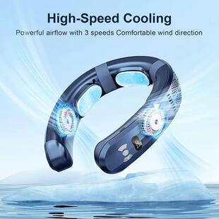 New Hanging Neck Fan Wearable Air Conditioner USB Rechargeab