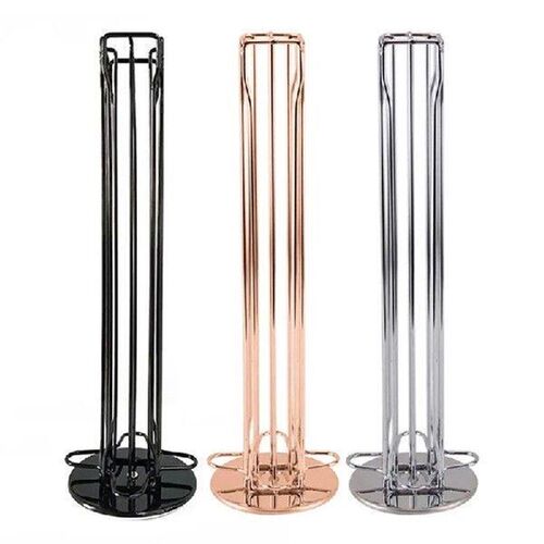Space Saving Coffee Holder Rotatable Large Capacity Storage