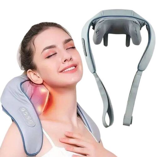Neck and Shoulder Massage Shawl Heatng Kneadng 6D Massage He