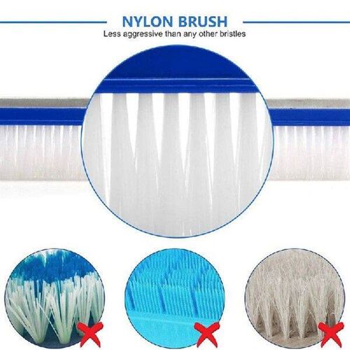 4X Pool Brush, Swimming Pool Wall & Tile Brush 18 Inch