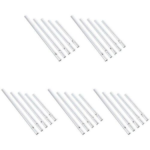 25 Pcs Wind Chime Making Materials 6MM Diameter 7 11 5CM