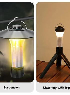 MOSLIGHTING Outdoor Lighthouse Camping Light LED Multifuncti