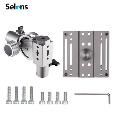 Selens Display Quick Mounting Plate Base Adjustable 180 Degr