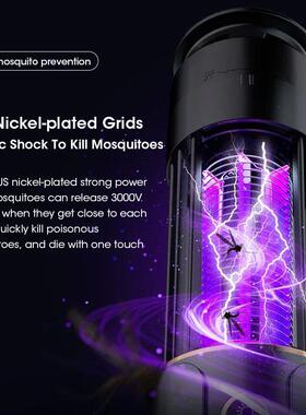 Mosquito Killer Lamp Insect Fly Trap Camping Lantern USB Tim