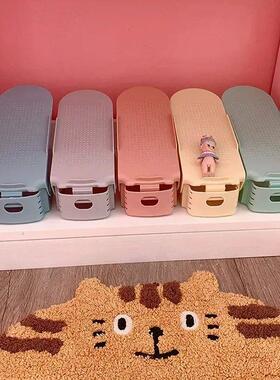 7 Pcs Minimalist Modern Shoe Rack Shoe Storage Rack Double-L