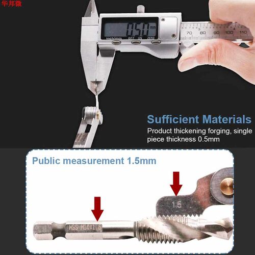 58/52pcs Thread Gauge Gablade Screw Thread Tooth Pitch Metri