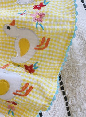 Baby Summer Vest Dress 2025 Cute Duck Girl Dress Infant Skir