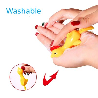 10PCS Catapult Launch Turkey Slingshot Chick Elastic Flying