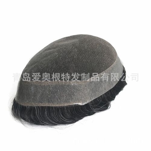 Manufacturer Direct Sales Mens Hair Wig D7-5 Full-hand Hook