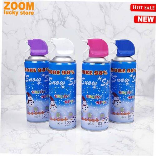 Christmas snow spray props party crazy string decorations